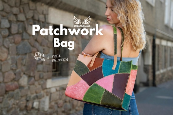 Patchwork Bag  PDF & DXF Pattern