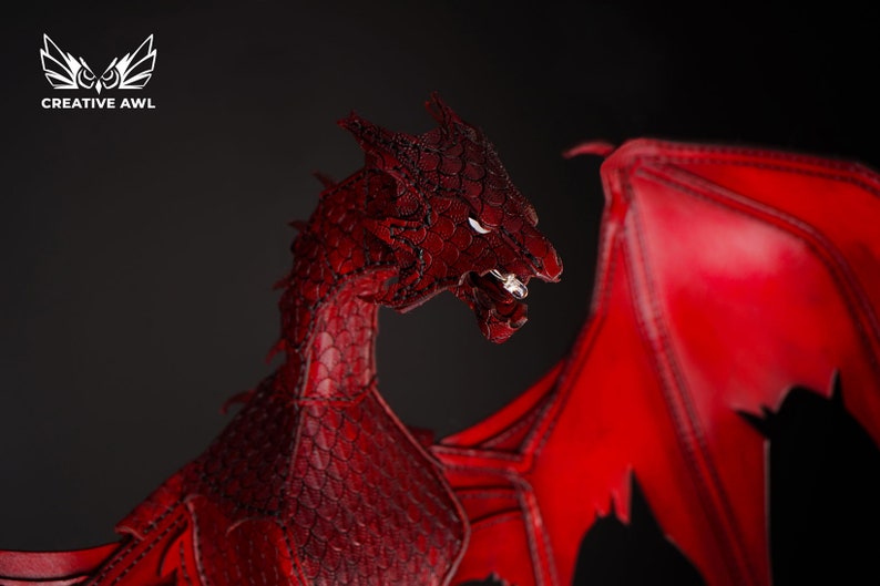 Leather Dragon PDF Pattern Etsy