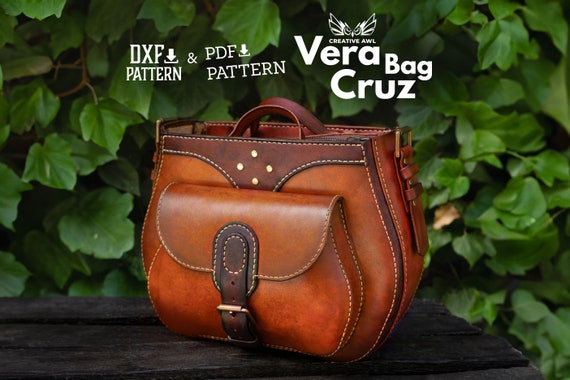 PDF & DXF Leather Vera Cruz Bag PDF Pattern