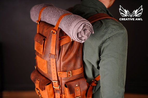 Liberty Scout Leather Backpack