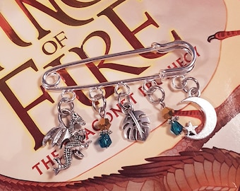 Wings of Fire Charm Pin
