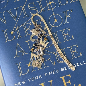 The Invisible Life of Addie Larue Inspired Charm Bookmark