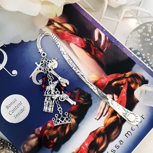 The Lunar Chronicles Inspired Metal Bookmark