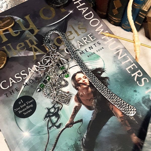 The Mortal Instruments Inspired Charm Bookmark.