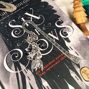 Six of Crows Inspired Metal Bookmark