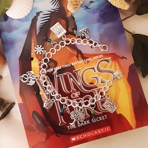 The Lost Continent Wings of Fire Inspired Charm Bracelet