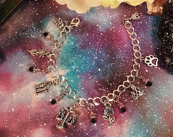 Hades and Persephone Greek Gods Inspired Charm Bracelet