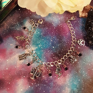 Hades and Persephone Greek Gods Inspired Charm Bracelet