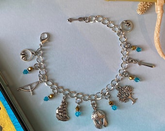 The Song of Achilles Inspired Charm Bracelet