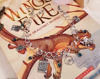Wings of Fire First Generation Inspired Charm Bracelet