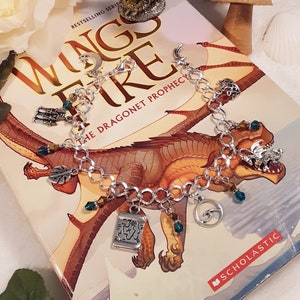 Wings of Fire First Generation Inspired Charm Bracelet