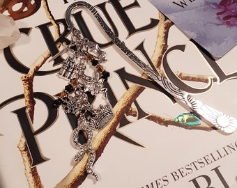 The Cruel Prince Inspired Metal Charm Bookmark