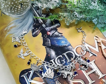 Throne of Glass Kingdom of Ash Inspired Charm Bracelet