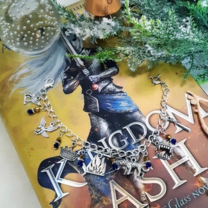 Throne of Glass Kingdom of Ash Inspired Charm Bracelet