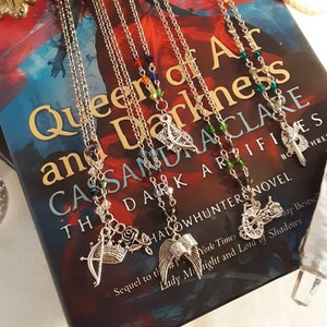 The Mortal Instruments, The Dark Artifices Inspired OTP Couple Necklaces, Clace, Wessa, Kierarktina, Malec and Jemma
