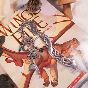 Wings of Fire First Generation Inspired Metal Bookmark