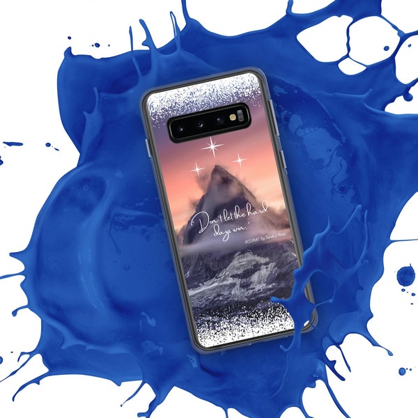 A Court of Mist and Fury - ACOMAF - Mountains and Stars - Inspired -Samsung Case