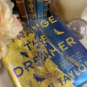 Strange the Dreamer Inspired Metal Bookmark