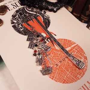 A Darker Shade of Magic Inspired Metal Bookmark