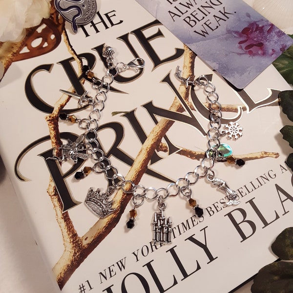 The Cruel Prince Inspired Metal Charm Bracelet