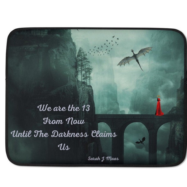 Throne of Glass Inspired - We Are The 13 - Laptop Sleeve