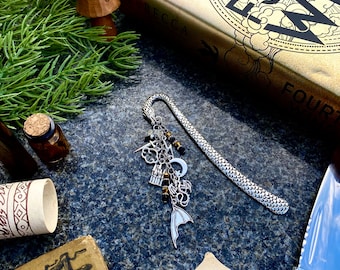 Fourth Wing Inspired Metal Bookmark