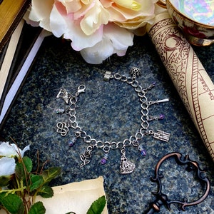 Die Schöne und das Biest Romanze Trope Metall Bettelarmband