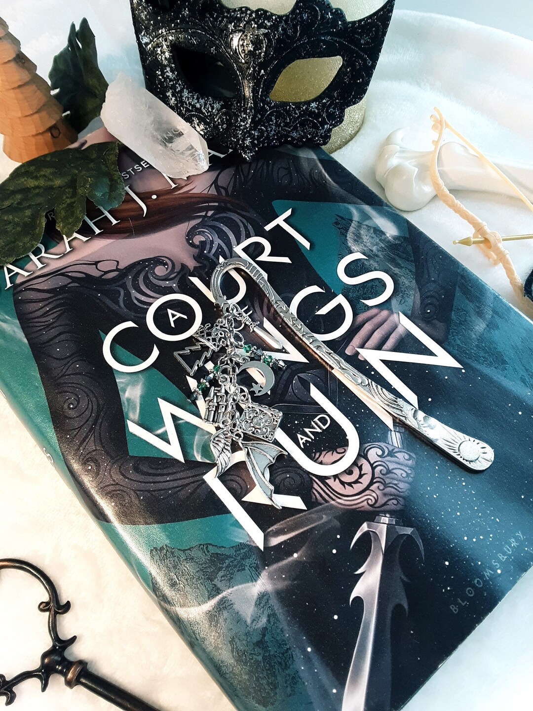 Ruination Bookmark A Court of Wings and Ruin Inspired Metal Bookmark - Etsy