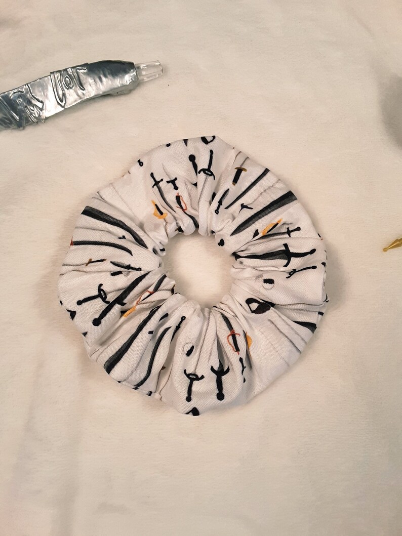The Mortal Instruments Inspired Cotton Fabric Scrunchies