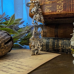 Encyclopedia of Faeries Inspired Metal Bookmark