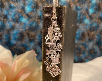 Hades and Persephone Greek Inspired Metal Bookmark