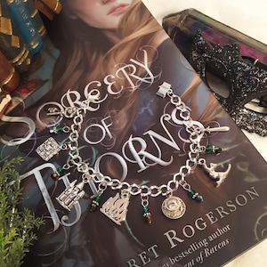 Sorcery of Thorns Inspired Metal Bracelet