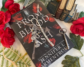 From Blood and Ash Inspired Charm Bookmark