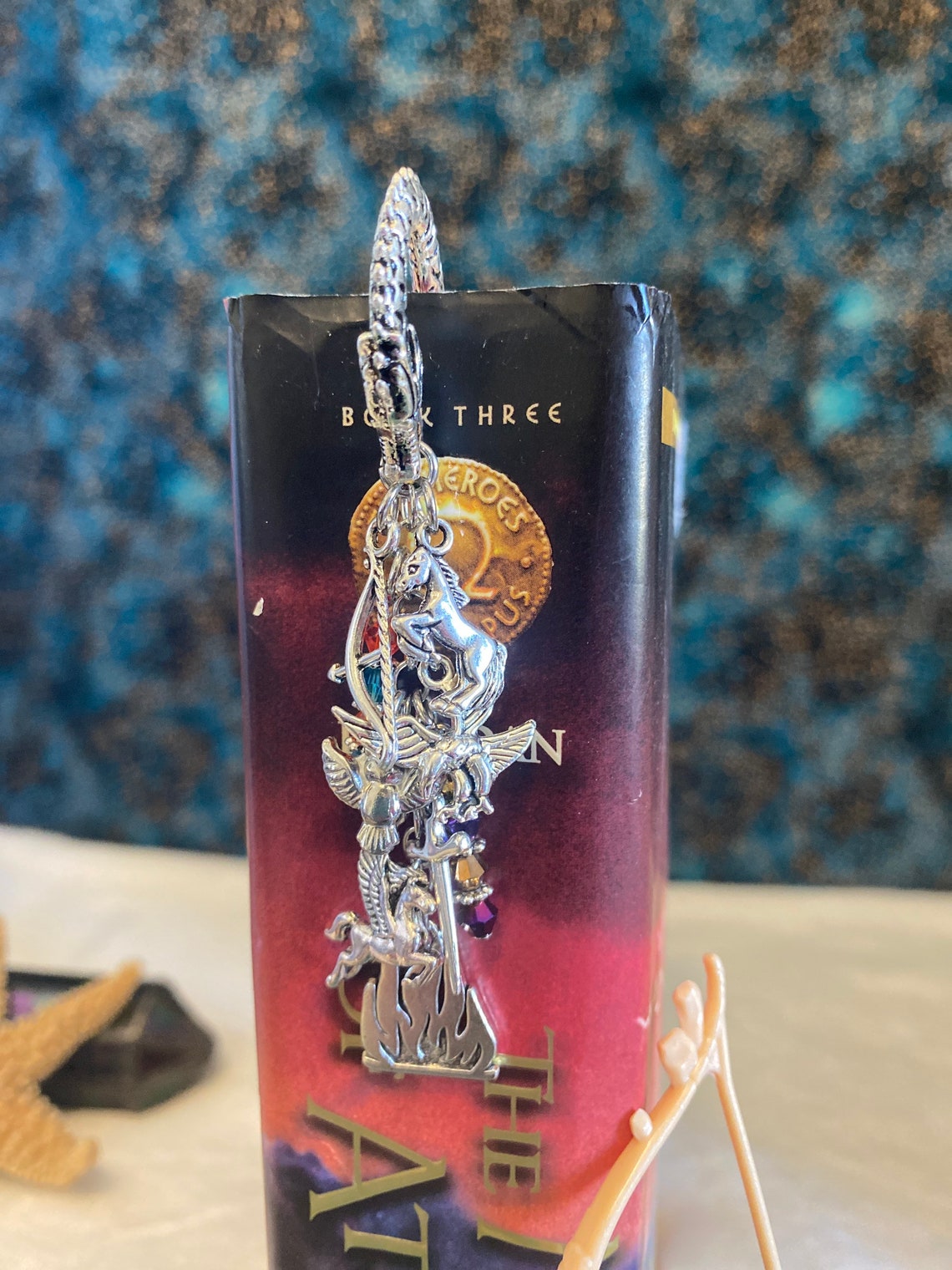 Heroes of Olympus Percy Jackson Inspired Metal Bookmark | Etsy