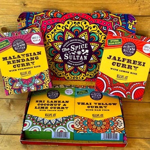 The Spice Sultan Curry Discovery Gift Set