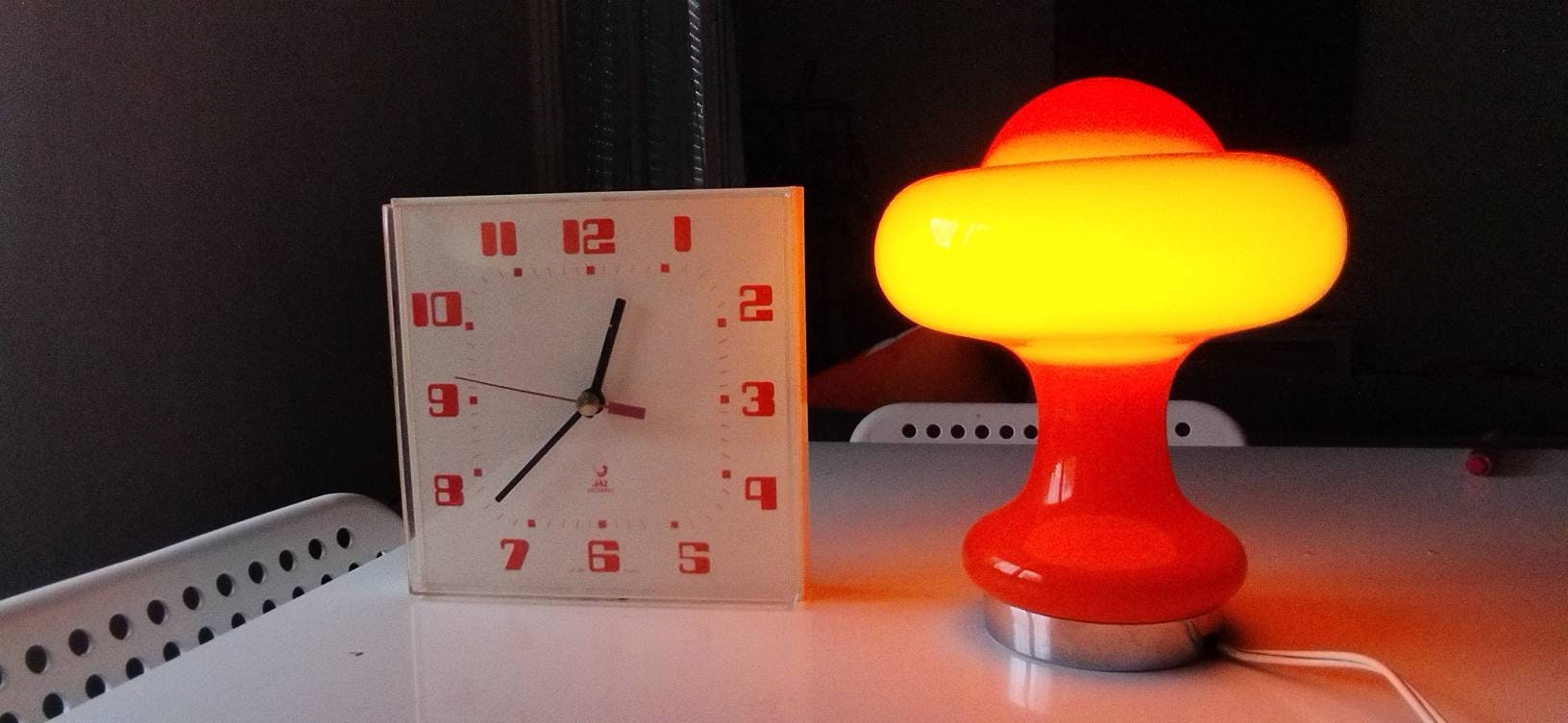 Horloge jaz Vintage Orange