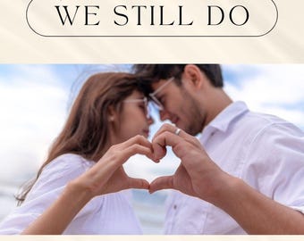 Rekindle Your Love: Pre-written & Editable Vow Renewal Ceremony Script