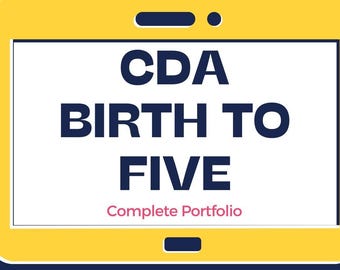The Birth-to-Five CDA Mastery Suite: Your Fast Track to Credentialing Success