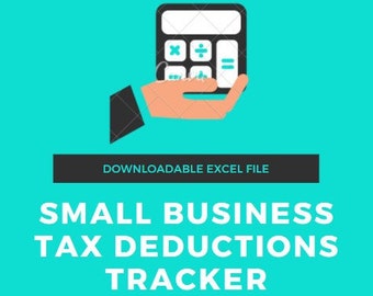 Artist/Actor's/ Small business- Tax Deductions Excel Tracker Spreadsheet Cheat Sheet List | Deductible Expenses | Write Offs List Tax Tips