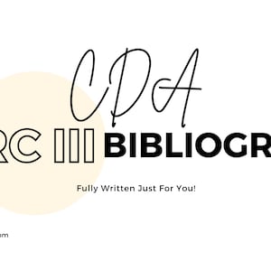 Bibliografia CDA RC III - Strumento di guida completo per la creazione di portfolio
