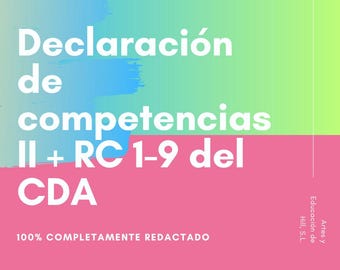 CDA Competency II BUNDLE (incluye rc 1-9) guía de la creadora de portafolios