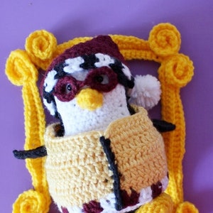 Crochet Pattern for an Amigurumi of Hugsy from FRIENDS