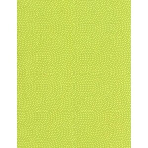 May include: A solid lime green background with a pattern of small, evenly spaced white dots. The dots create a textured appearance across the entire surface. The color is bright and vibrant.