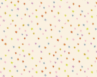 Starry Mini Multi by Ruby Star Society // Quilting Cotton // Cotton Woven // 100% cotton // Star Fabric