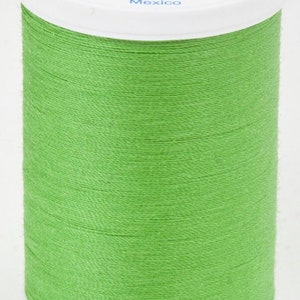 Bright Green Dual Duty XP Polyester Thread 250yds #S9106450 Coats & Clark All Purpose Thread
