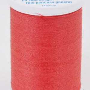 May include: A spool of red Coats Dual Duty XP all-purpose thread. The spool is labeled with the brand name, thread type, and yardage: 250 yards (229 meters).