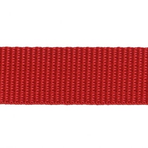 1&quot; Red Webbing