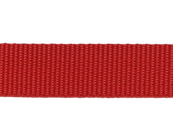 1&quot; Red Webbing