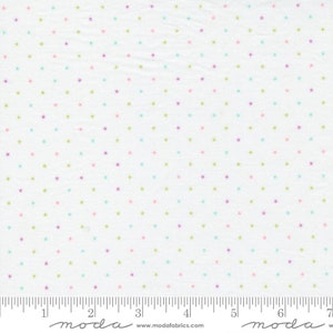 Moda Twinkle Spring // 100% cotton // Quilting Fabric // Pastel Fabric // Star Fabric