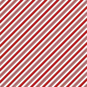 Let It Snow - Candy Cane Stripe by Timeless Treasures Fabric // 100% cotton // Quilting Fabric // Striped Fabric